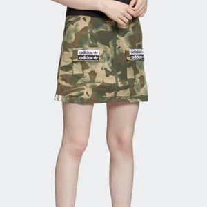 Adidas Originals Women's Sporty Camo Fashion Skirt ED7456